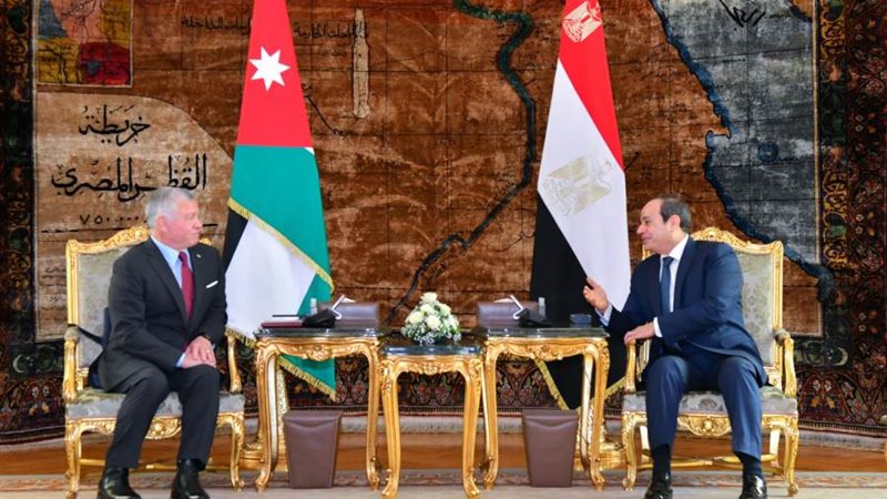 الرئيس السيسي وملك