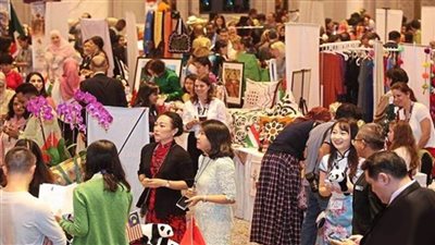 السفارة المصرية في فيينا تشارك في سوق الأمم المتحدة الخيري السنوي