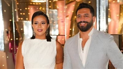 رد محير من حسن الرداد على حمل إيمي سمير غانم