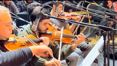 البروفة النهائية لحفل ختام مسابقة المواهب الذهبية