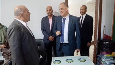  وكيل التعليم بالإسماعيلية يستقبل لجنة التحكيم لمسابقة أعياد الطفولة