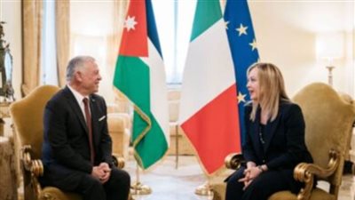 العاهل الأردني يعود لبلاده عقب جولة شملت مصر والجزائر وإيطاليا