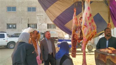 افتتاح منفذين لبيع المواد الغذائية بأسعار مخفضة بسمالوط