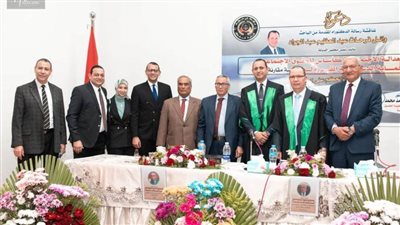 المستشار وائل فرحات يحصل على الدكتوراه بتقدير جيد جدًا مع مرتبة الشرف من جامعة بني سويف (صور)
