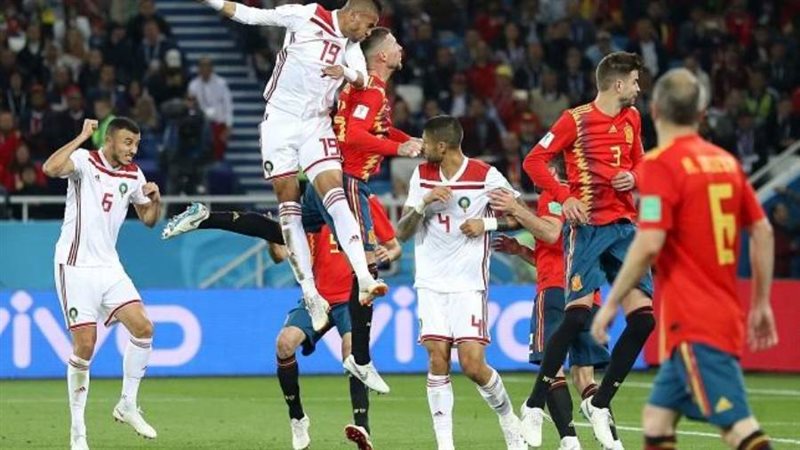 المغرب ضد إسبانيا