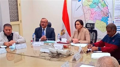 الدكتورة نهال بلبع تترأس اجتماعًا لمتابعة موقف المشروعات بمحافظة البحيرة