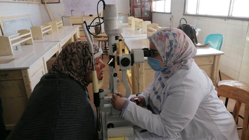 قافلة طبية لجامعة