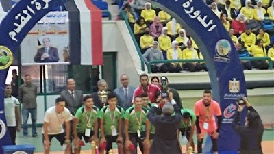 جامعة بنها تفوز بالذهبية فى كأس الدورة العربية السابعة عشرة لخماسيات كرة القدم للجامعات