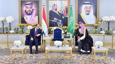 عاجل| بن سلمان: مصر والسعودية يربطهما مصير مشترك ومُستقبل واحد 