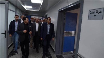 رئيس الوزراء يتفقد مشروع إنشاء مستشفى الطب الرياضي بالسويس
