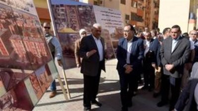 رئيس الوزراء يتفقد منطقة مساكن ناصر بالملاحة أحد مشروعات التطوير العمراني بمحافظة السويس