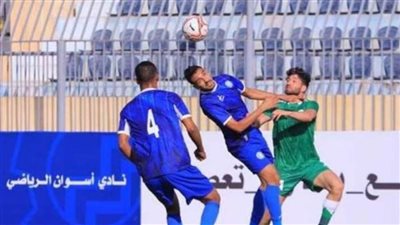 فوز أسوان على سموحة 2-1 في الدوري الممتاز لكرة القدم