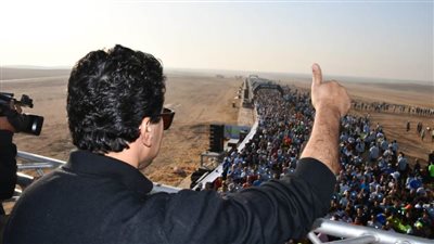 وزير الرياضة يطلق إشارة البدء لماراثون الأهرامات