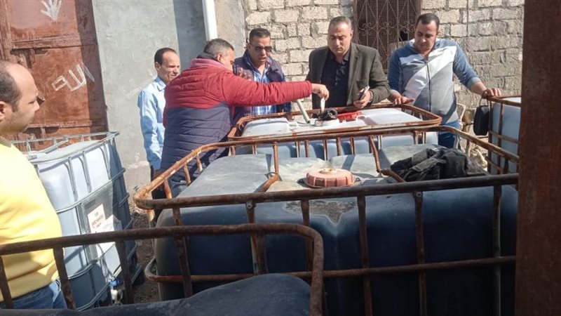 ضبط 60 طن زيت طعام