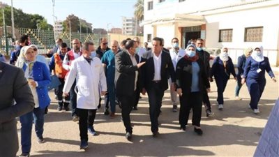 وزير الصحة يوجه بالانتهاء من تطوير مبنى الطوارئ ومركز المناظير بالسويس والعمل بهما خلال يناير