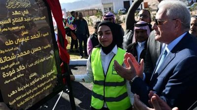 محافظ جنوب سيناء يفتتح أحدث مشروع سياحي ترفيهي بمدينة دهب