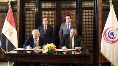 وزيرا «الصحة» و«البترول» يشهدان توقيع بروتوكول تعاون مع مؤسسة إيني الإيطالية للتدريب 