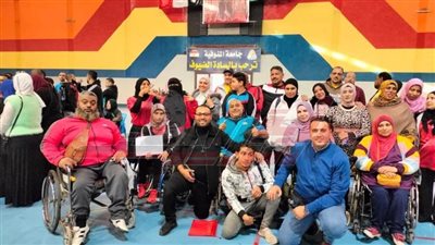 أبطال ذوي الهمم بكفر الشيخ يحققون 25 ميدالية ذهبية وفضية وبرونزية