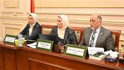 وزيرة التضامن أمام 