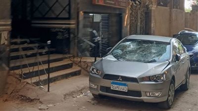 فريق النيابة يعاين موقع سقوط ربة منزل من الطابق التاسع في بنها