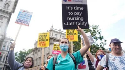 ممرضات بريطانيا يعتبرن الإضراب بمثابة 