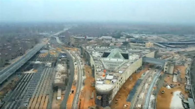 تنفيذ محطة سكك حديد