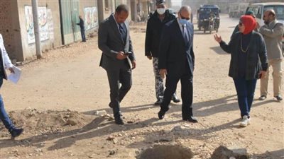 محافظ القليوبية يتفقد مشروع رصف محور الباسوسية وطريق أبو الغيط الحادثة