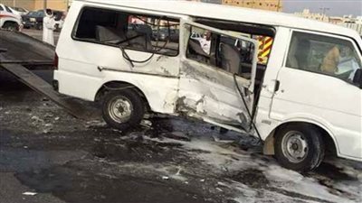 إصابة 10 أشخاص في حادث تصادم بالدقهلية 