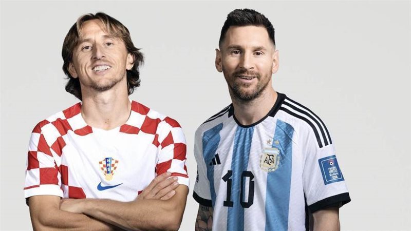 ميسي ومودريتش