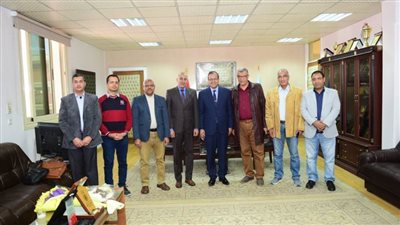 رئيس جامعة سوهاج يستقبل لجنة من الأعلى للآثار لتوثيق مقتنيات المتحف 