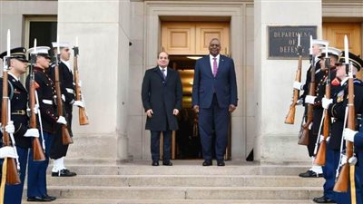 عاجل.. وزير الدفاع الأمريكي: الرئيس السيسي يتمتع بروح القيادة شديدة الاتزان 