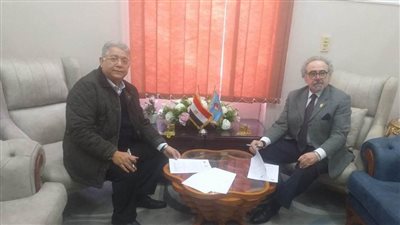 بروتوكول تعاون بين نقابة اتحاد الكتاب ومستشفى الكبد المصري 