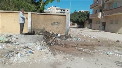 حملة نظافة موسعة بمدينة العريش
