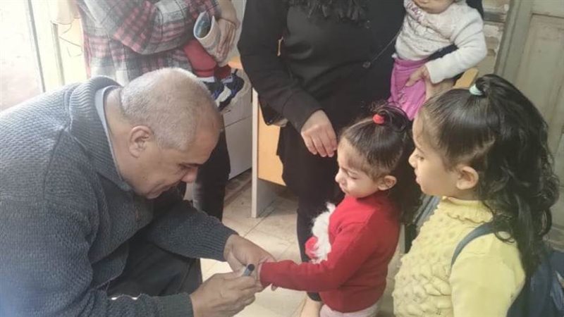 التطعيم ضد مرض شلل