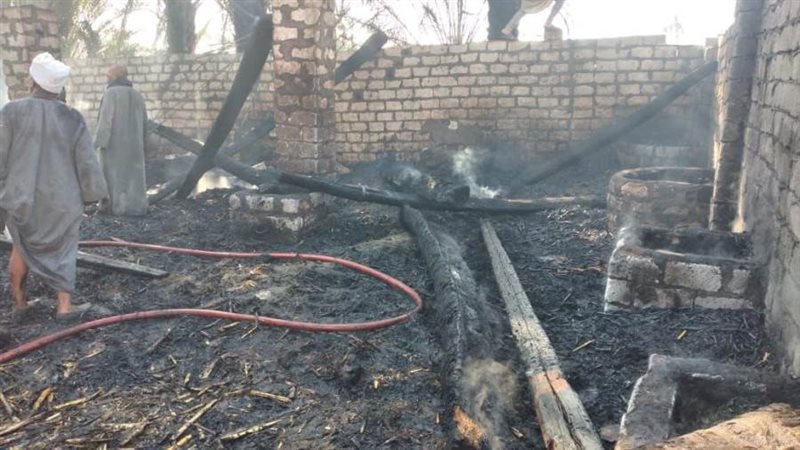 السيطرة علي حريق