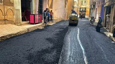 «سوهاج»: الانتهاء من رصف 18 شارع بمدينة جرجا بتكلفة 5 ملايين جنيه