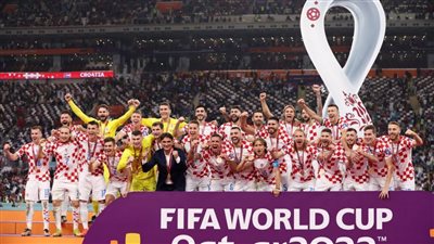 شاهد| مراسم تتويج كرواتيا بالميداليات البرونزية في كأس العالم 2022