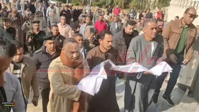 الصلح خير بين عائلتين من بني سمرج بسمالوط شمال المنيا 