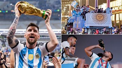 عاجل.. استقبال أسطوري لأبطال كأس العالم في الارجنتين (صور)