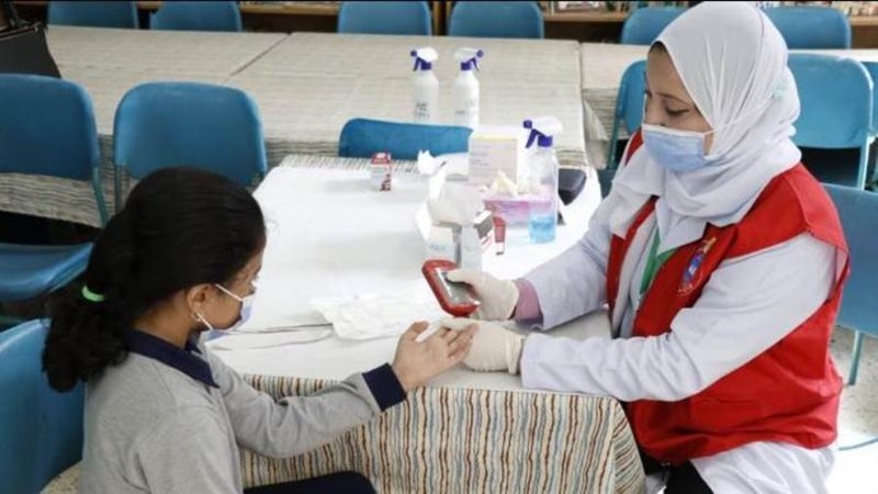 فحص تلاميذ الابتدائي