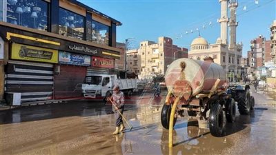   هطول أمطار متوسطة بكفر الشيخ ورفع درجة الاستعداد لرفع تراكمات المياه