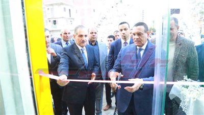 آمنة يفتتح هايبر ماركت المنطقة الشمالية العسكرية للمواد الغذائية بكفر الشيخ