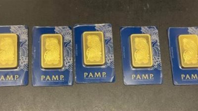 جمارك مطار القاهرة تضبط راكبًا أخفى 410 جرامات من المشغولات الذهبية