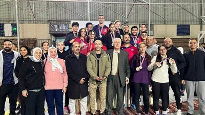 الزهور يسيطر على بطولة الجمهورية لناشئي الريشة الطائرة