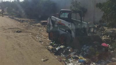 جمع ورفع ١٥٧ طن قمامة ومخلفات من مركز ومدينة فايد