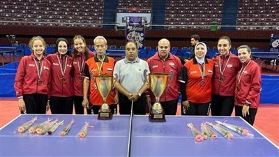 اليوم.. انطلاق البطولة العربية للأندية لتنس الطاولة 
