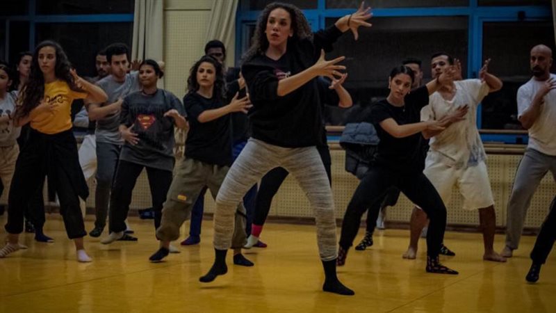 جانب من بروفات العرض