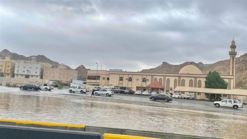 الطقس السيئة فى السعودية