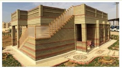 المنزل البيئي بالوادي الجديد الأول من نوعه في محافظات الجمهورية 