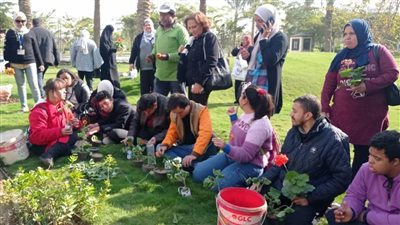 إعادة التدوير والتحول للأخضر ...ورشة عمل لذوي الهمم بمتحف الحضارة